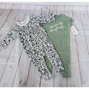 NWT Cat & Jack One Piece Romper Set 6-9 Month